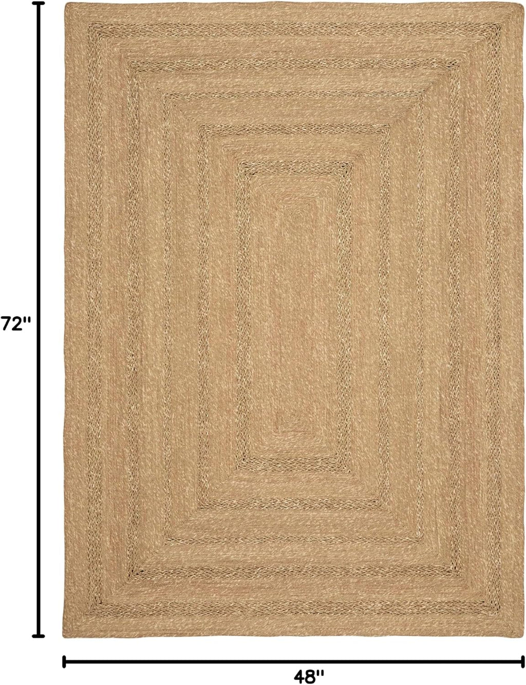 Easy Clean Natural Seagrass Area Rug