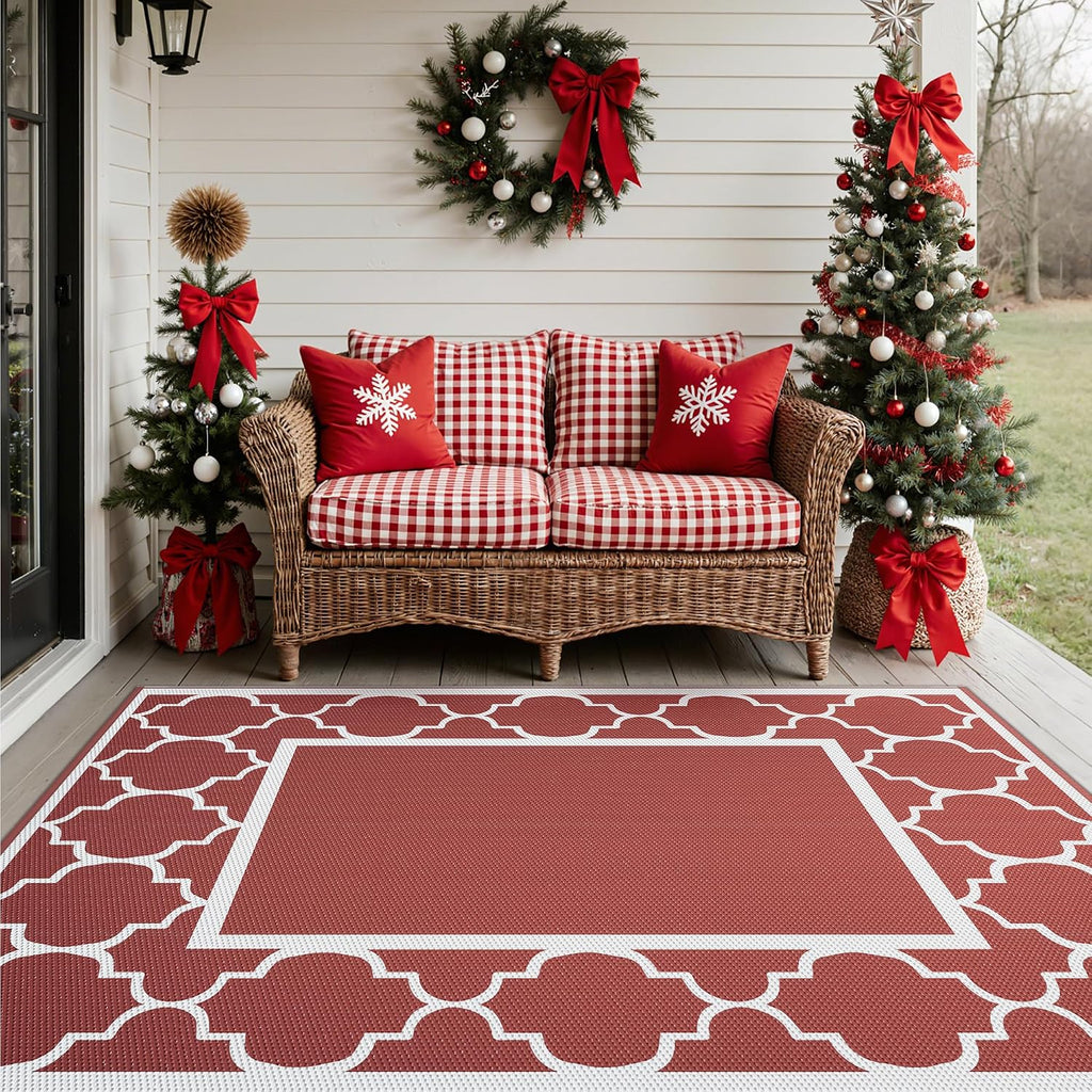 Foldable Reversible Waterproof Outdoor Rug