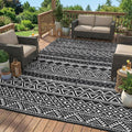 Foldable Waterproof Reversible Outdoor Rug
