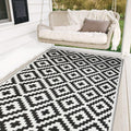 Lattice Reversible Waterproof Outdoor Rug