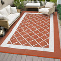 Modern Reversible Waterproof Outdoor Rug