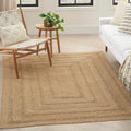 Easy Clean Natural Seagrass Area Rug